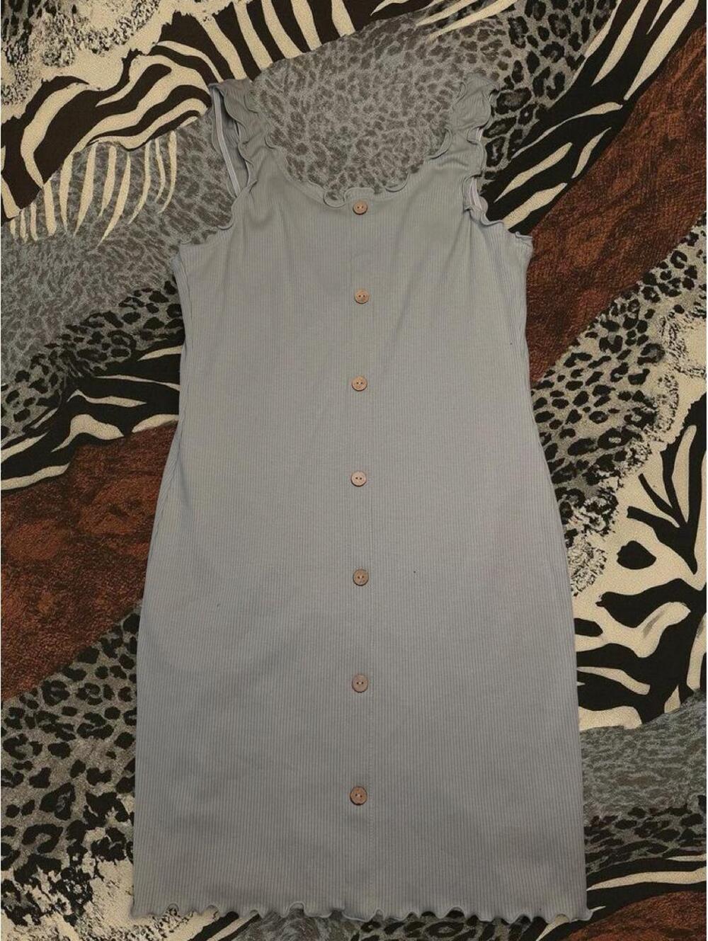 No Boundaries Women's Blue Dress